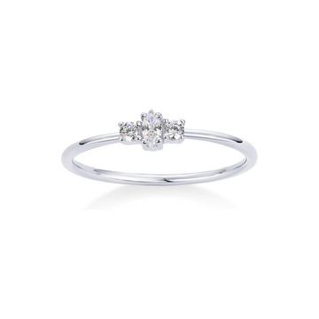 Dainty Marquise Alternating Stacking Ring