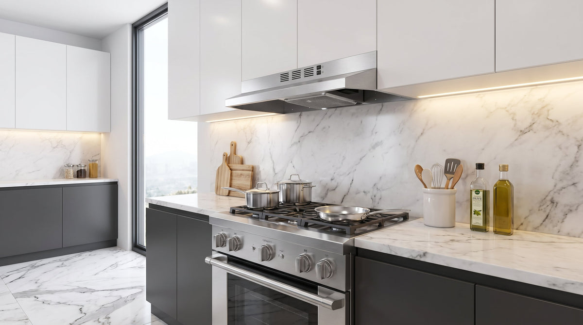 FORNO FRHUC5200-30 30-inch Stainless Steel Under Cabinet range hood - view 13