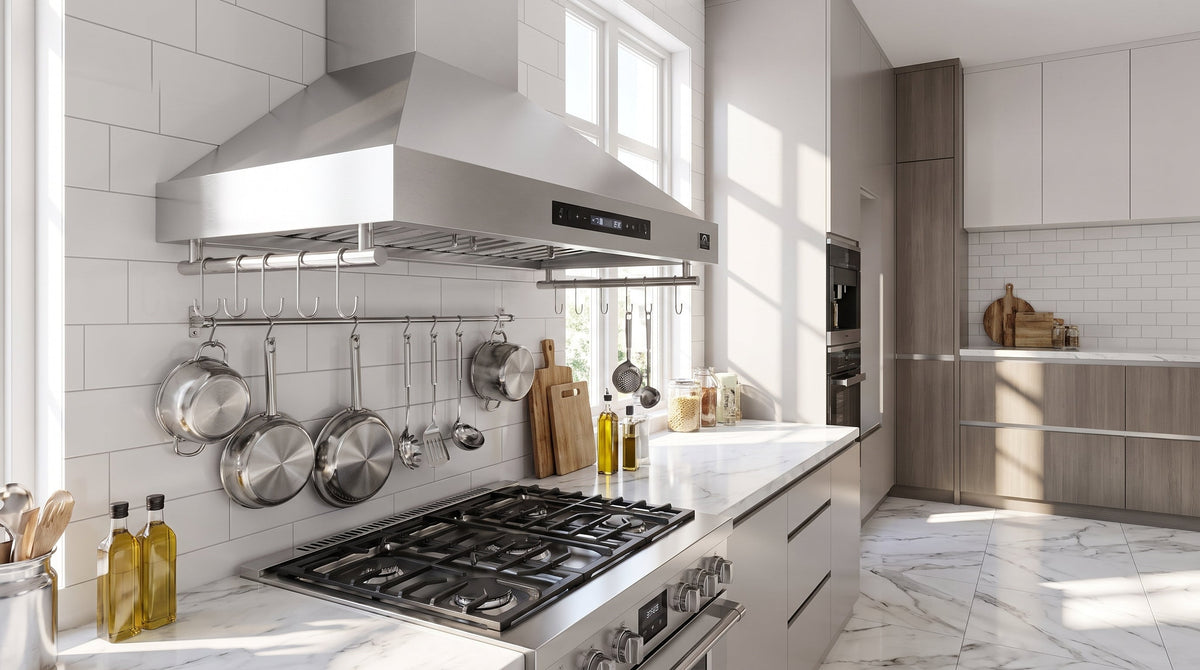 FORNO FRHWM5503-36 36-inch Stainless Steel Wall Mount range hood - view 13
