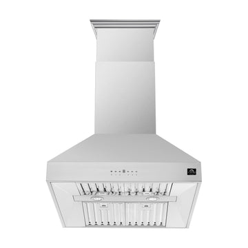 FORNO FRHIS5129-36 36-inch Stainless Steel Island range hood - view 1