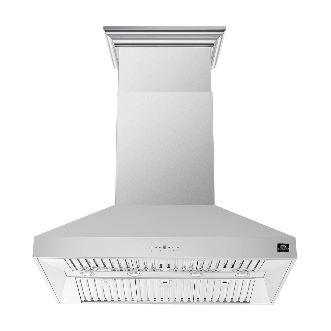 FORNO FRHIS5129-48 48-inch Stainless Steel Island range hood - view 1