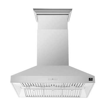 FORNO FRHIS5129-48 48-inch Stainless Steel Island range hood - view 1