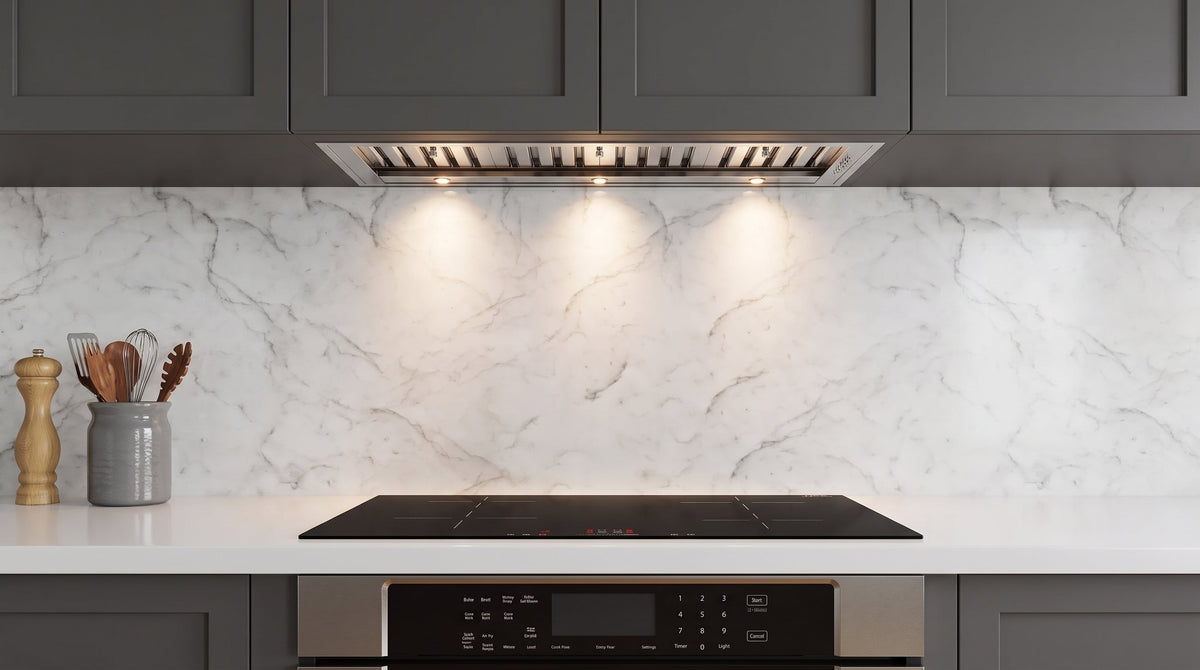 FORNO FRHRE5346-48 48-inch Stainless Steel Recessed range hood - view 7