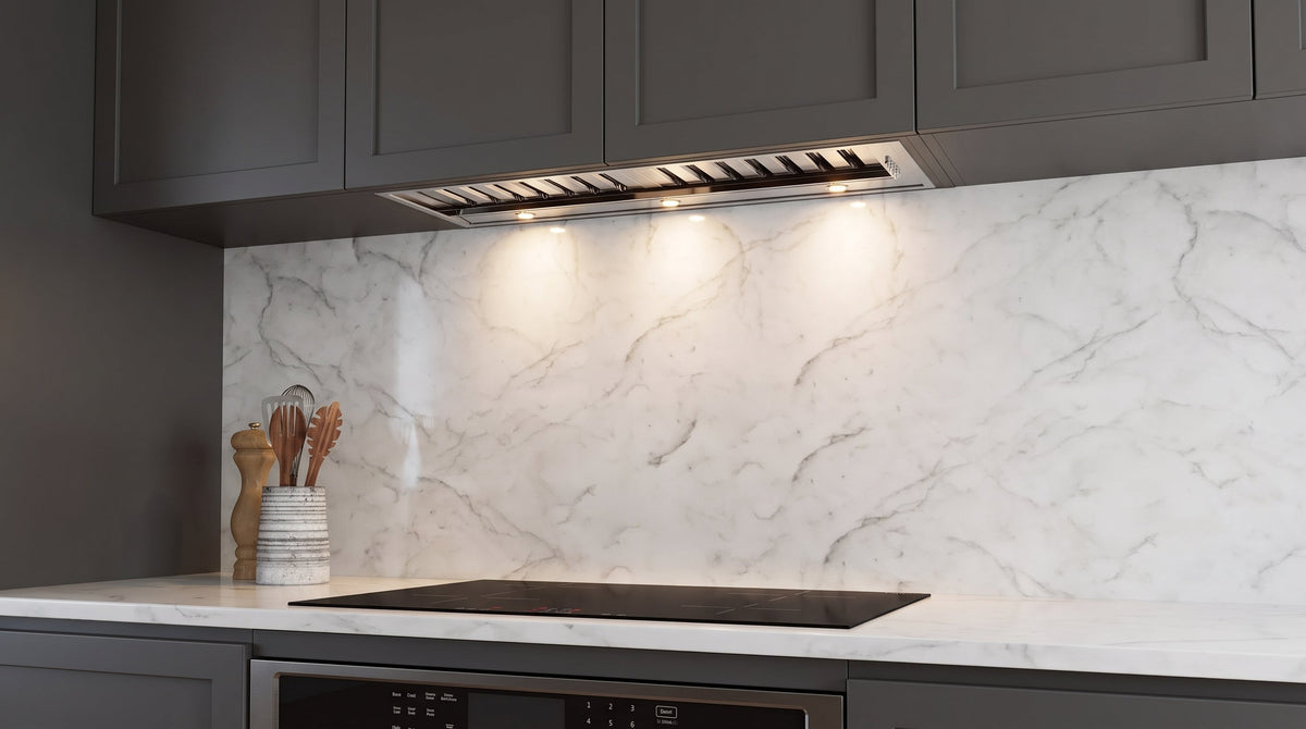 FORNO FRHRE5346-48 48-inch Stainless Steel Recessed range hood - view 8