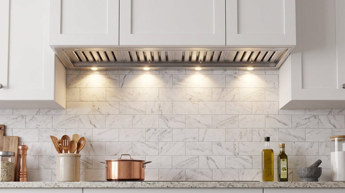 FORNO FRHRE5346-60 60-inch Stainless Steel Recessed range hood - view 8