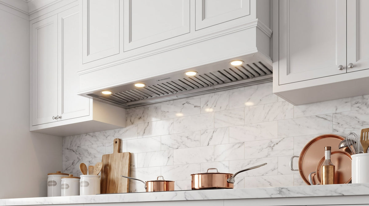 FORNO FRHRE5346-60 60-inch Stainless Steel Recessed range hood - view 9