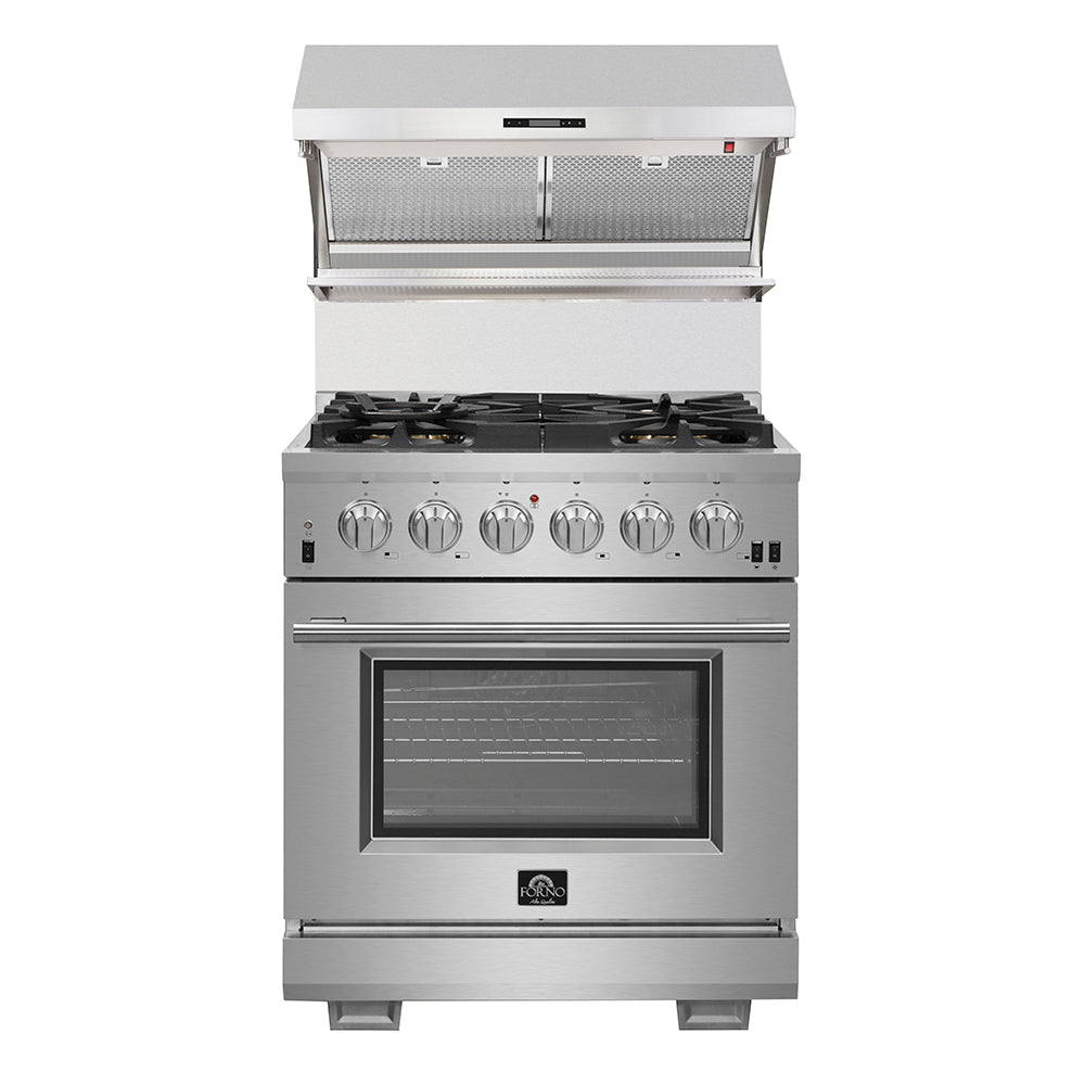 FORNO FRHWM5029-30HB 30-inch Stainless Steel Wall Mount range hood - view 6
