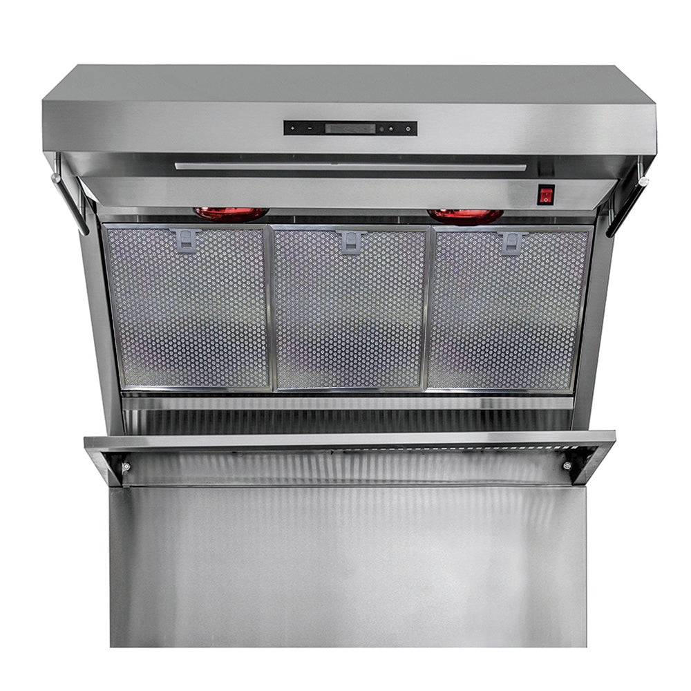 FORNO FRHWM5029-36HB 36-inch Stainless Steel Wall Mount range hood - view 1
