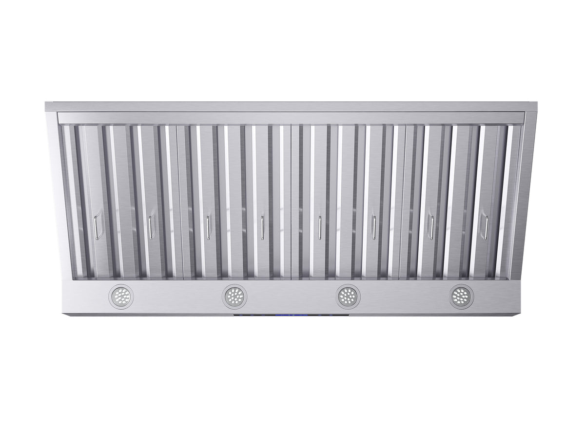 FORNO FRHWM5030-48 48-inch Stainless Steel Wall Mount range hood - view 4