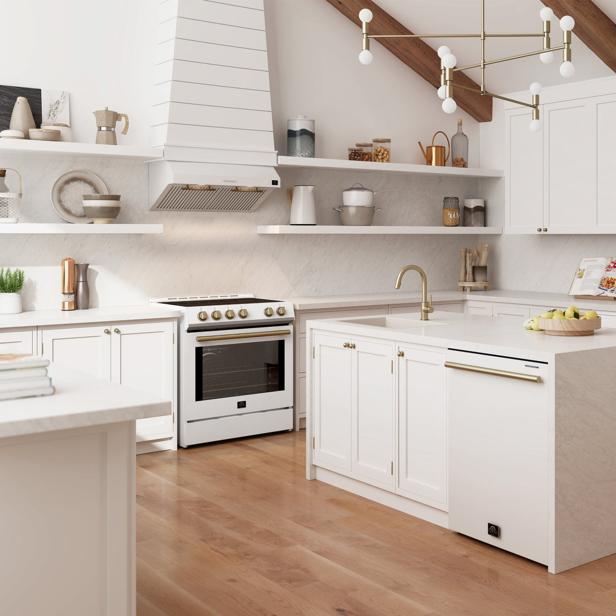 FORNO FRHUC5255-30WHT 30-inch White Under Cabinet range hood - view 16