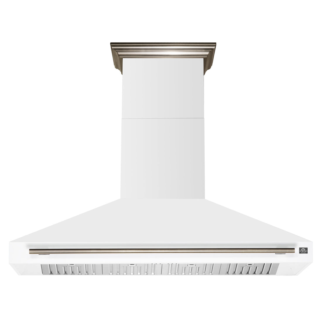 FORNO FRHWM5095-60WHT 60-inch White Wall Mount range hood - view 1