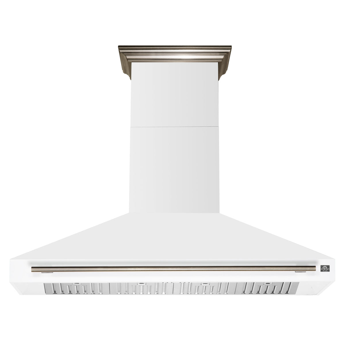 FORNO FRHWM5095-60WHT 60-inch White Wall Mount range hood - view 1
