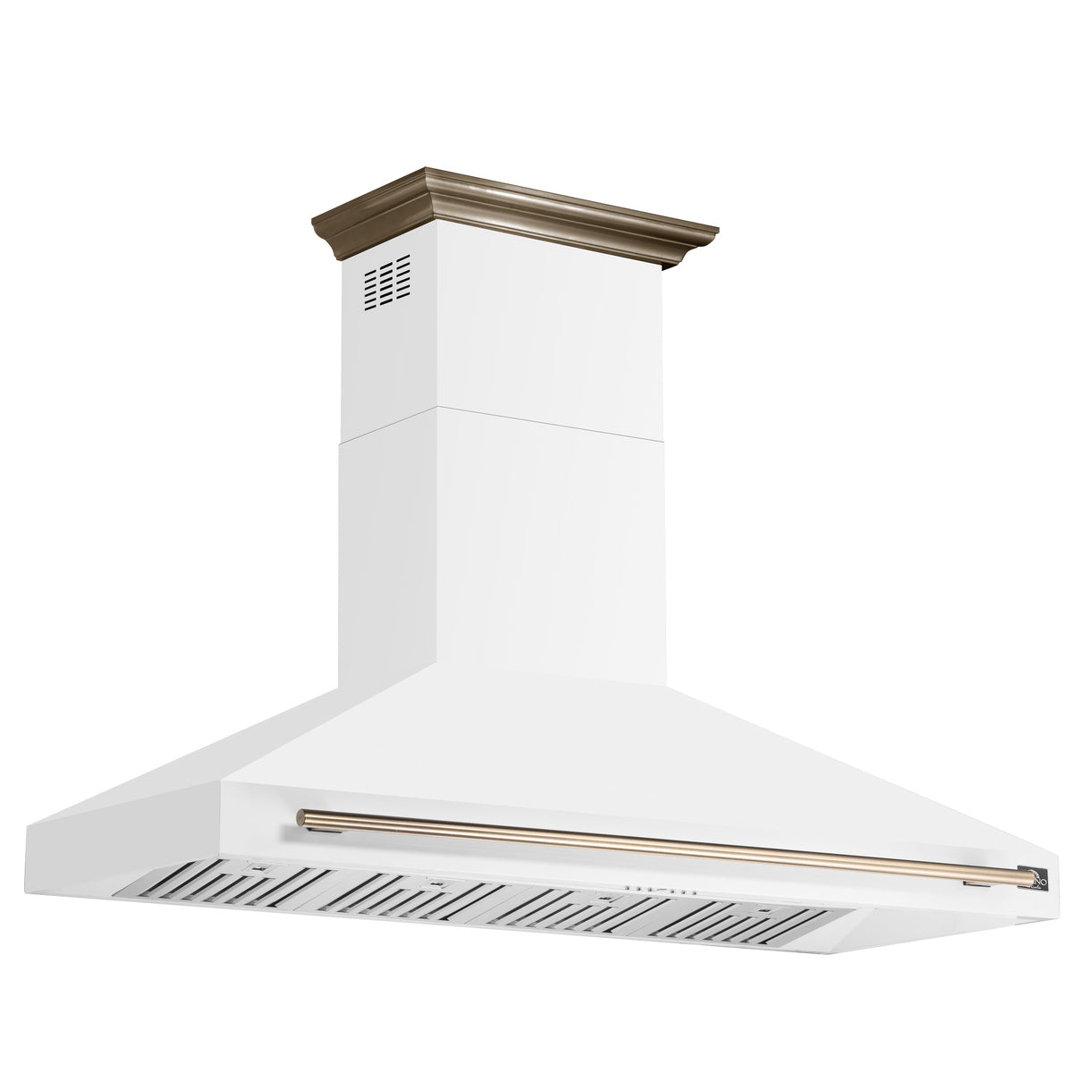 FORNO FRHWM5095-60WHT 60-inch White Wall Mount range hood - view 3
