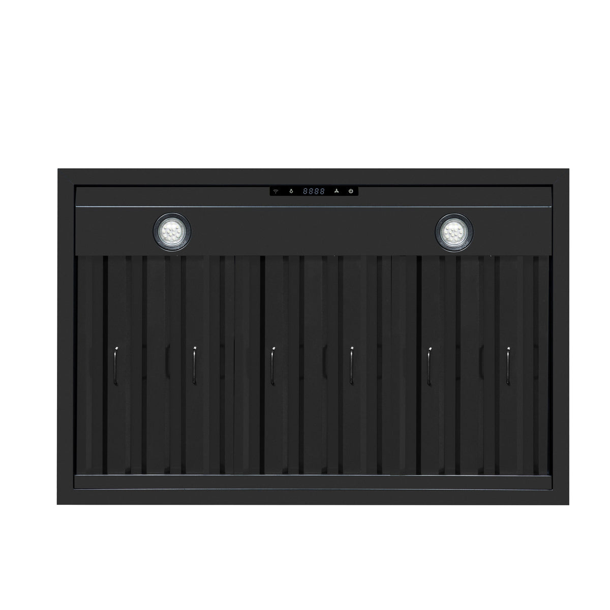 FORNO FRHWM5099-36CPBLK 36-inch Fingerprint Resistant Black Wall Mount range hood - view 5