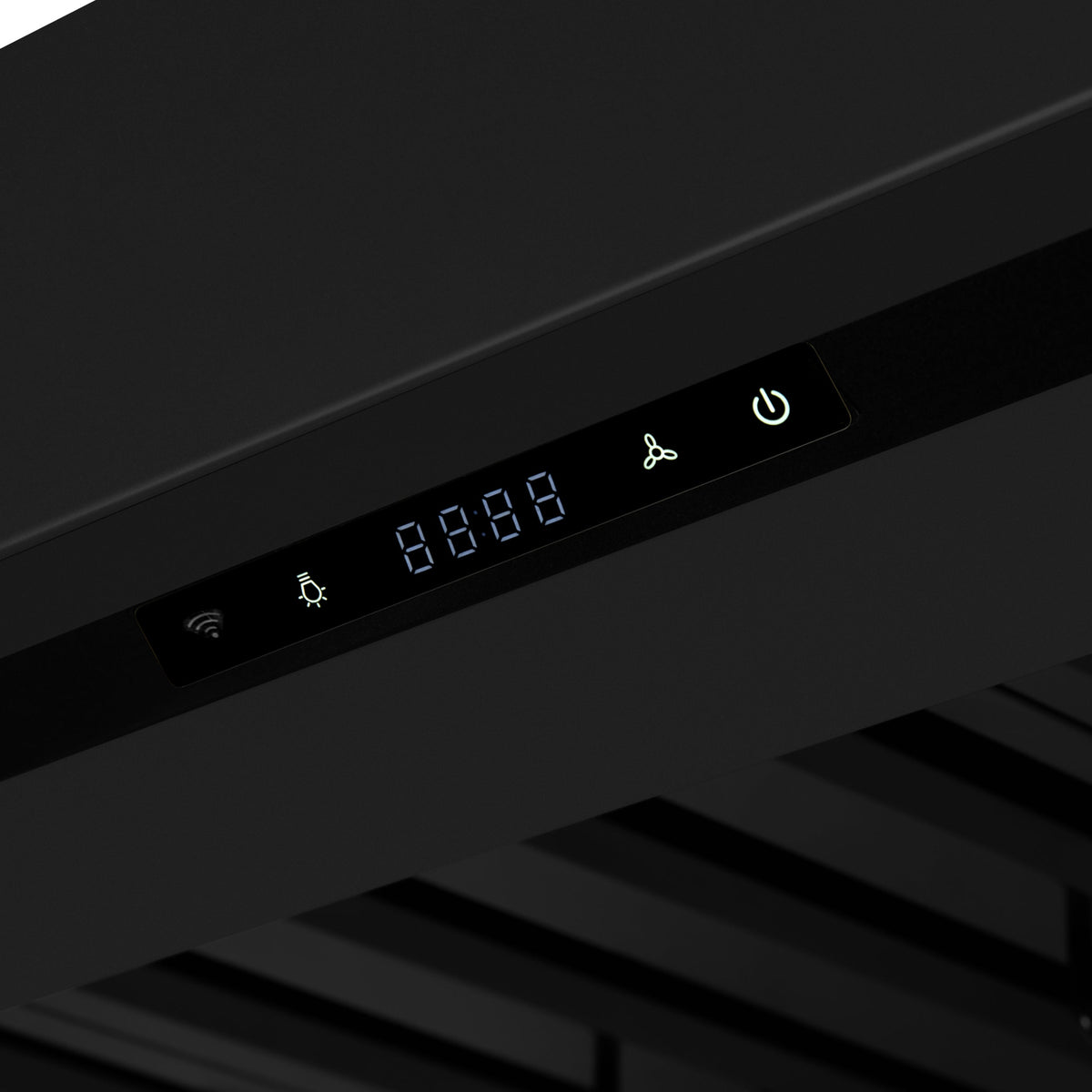 FORNO FRHWM5099-36CPBLK 36-inch Fingerprint Resistant Black Wall Mount range hood - view 4