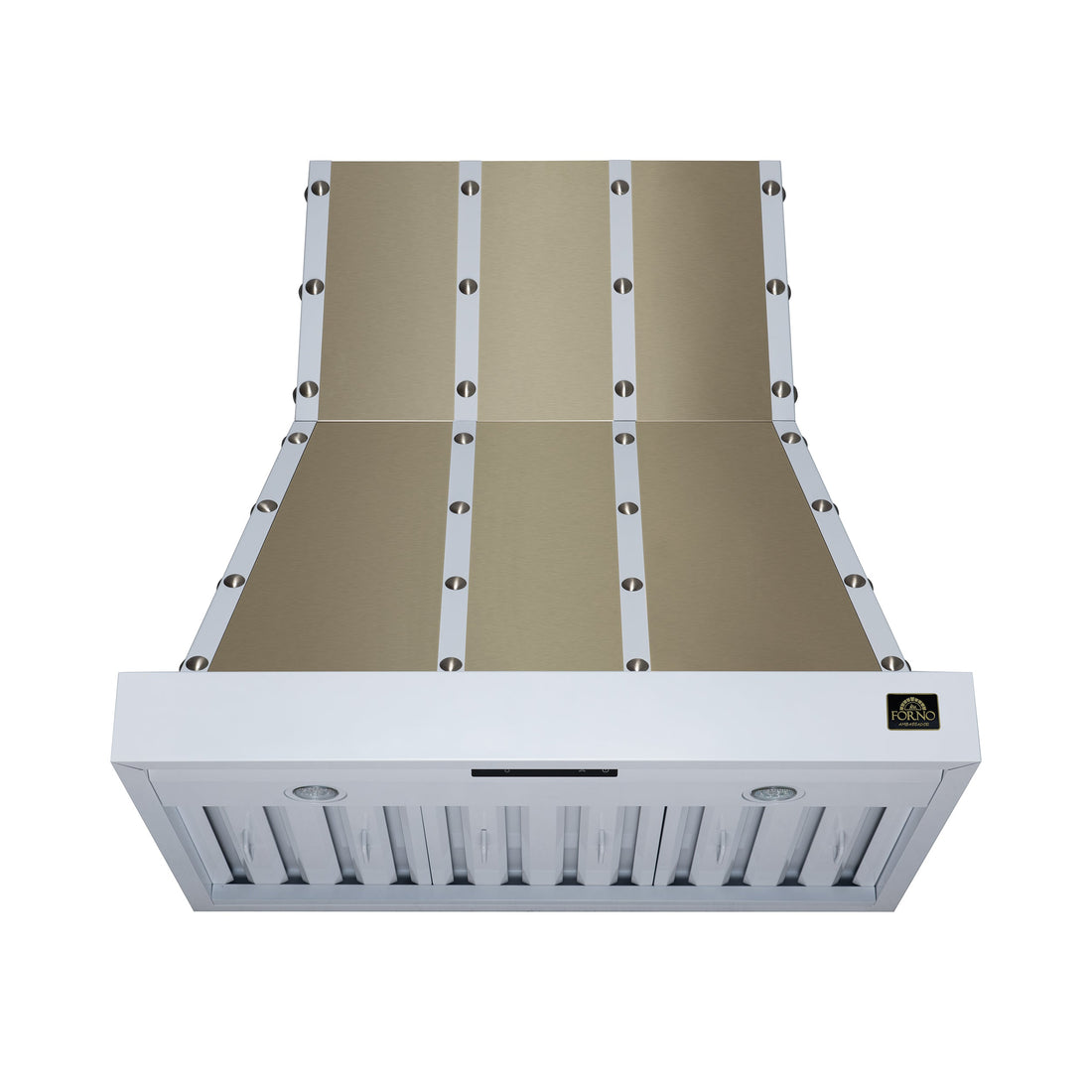 FORNO FRHWM5099-36CPWHT 36-inch Fingerprint Resistant White Wall Mount range hood - view 1