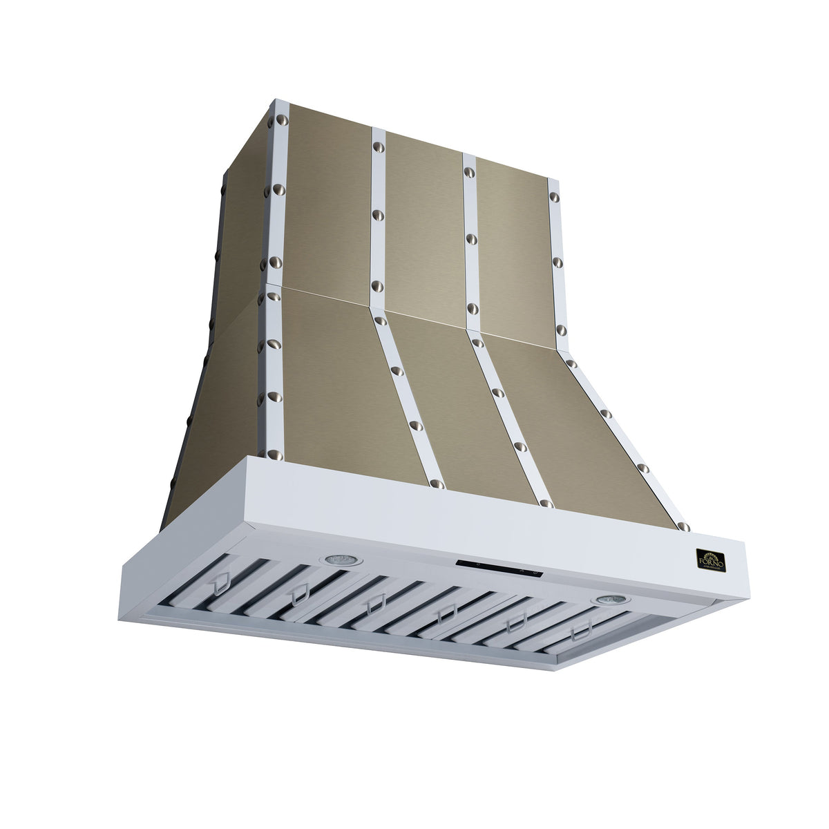 FORNO FRHWM5099-36CPWHT 36-inch Fingerprint Resistant White Wall Mount range hood - view 2