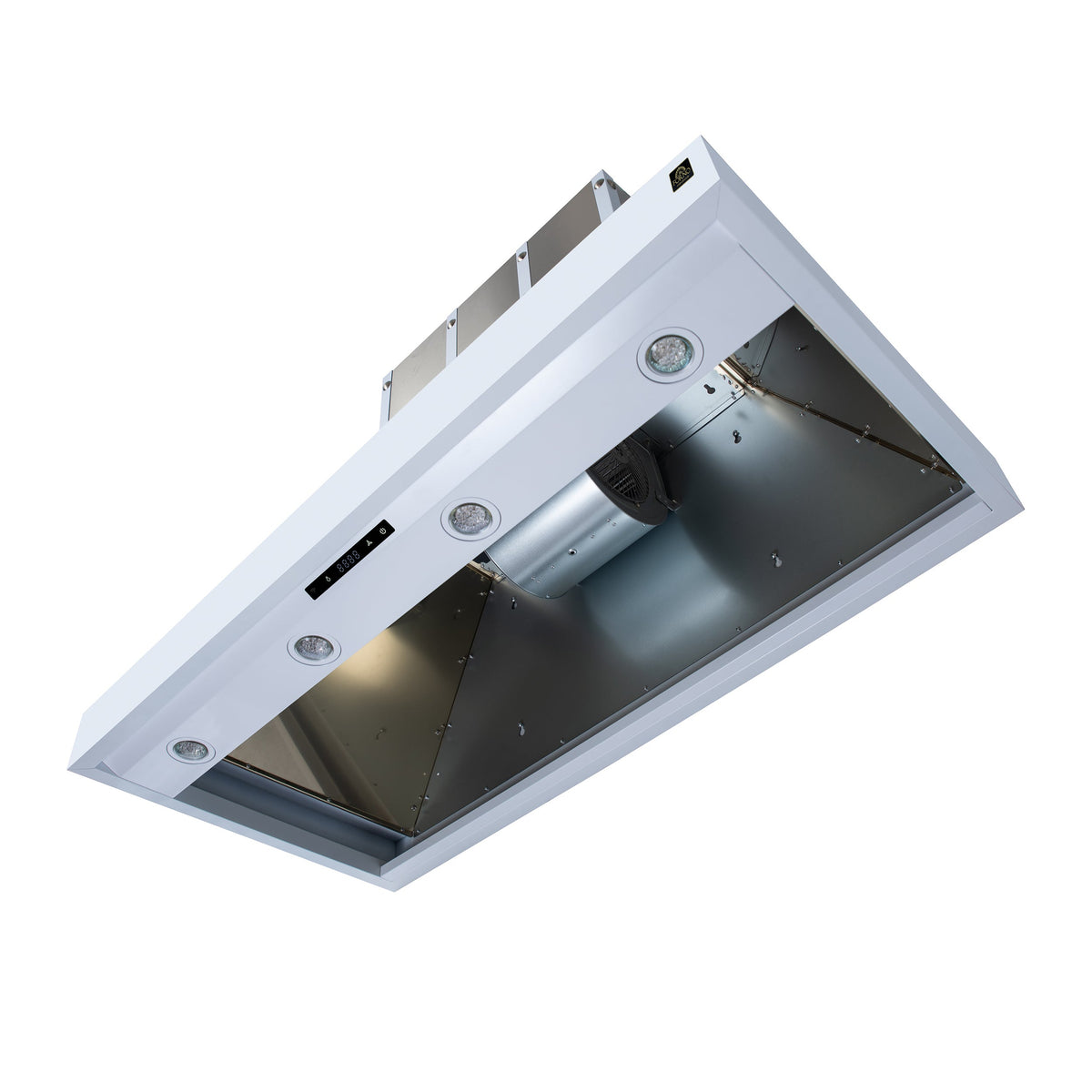 FORNO FRHWM5099-48CPWHT 48-inch Fingerprint Resistant White Wall Mount range hood - view 6