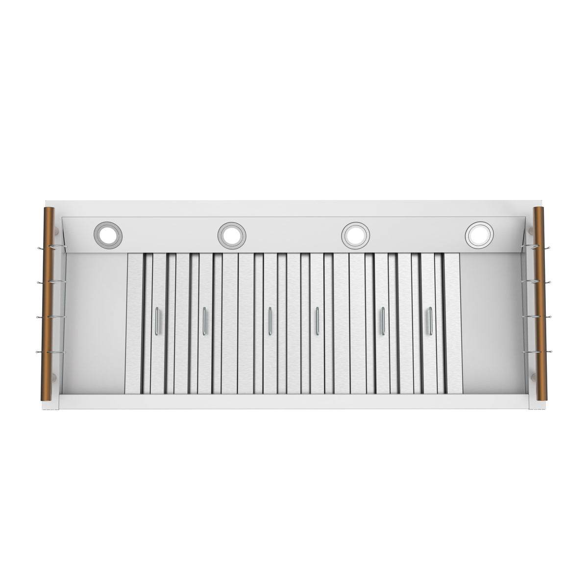 FORNO FRHWM5503-48WHT 48-inch White Wall Mount range hood - view 9