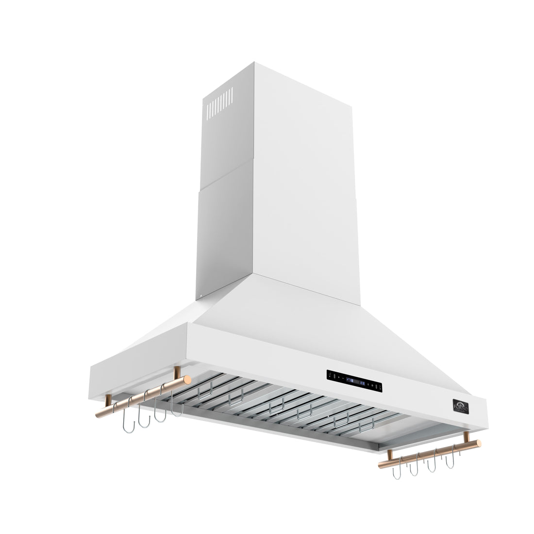 FORNO FRHWM5503-48WHT 48-inch White Wall Mount range hood - view 1