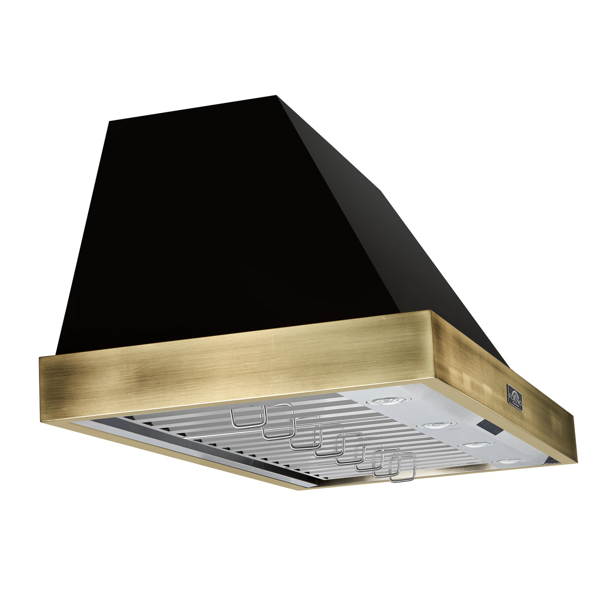 FORNO FRHWM5078-48BLK 48-inch Black Wall Mount range hood - view 3