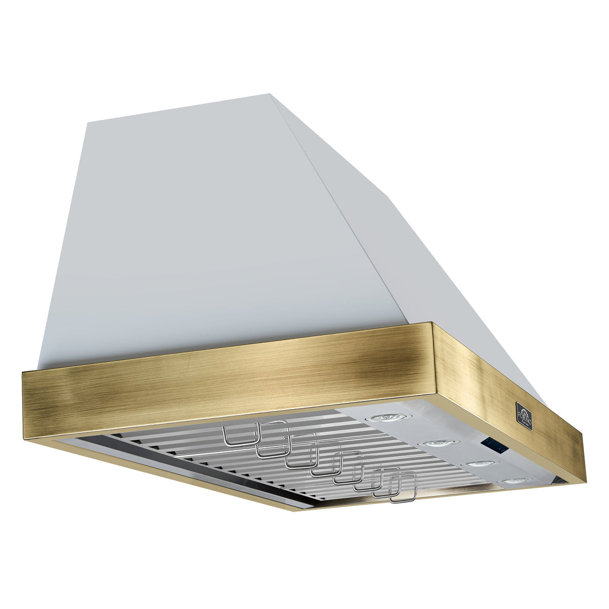 FORNO FRHWM5078-48WHT 48-inch White Wall Mount range hood - view 3