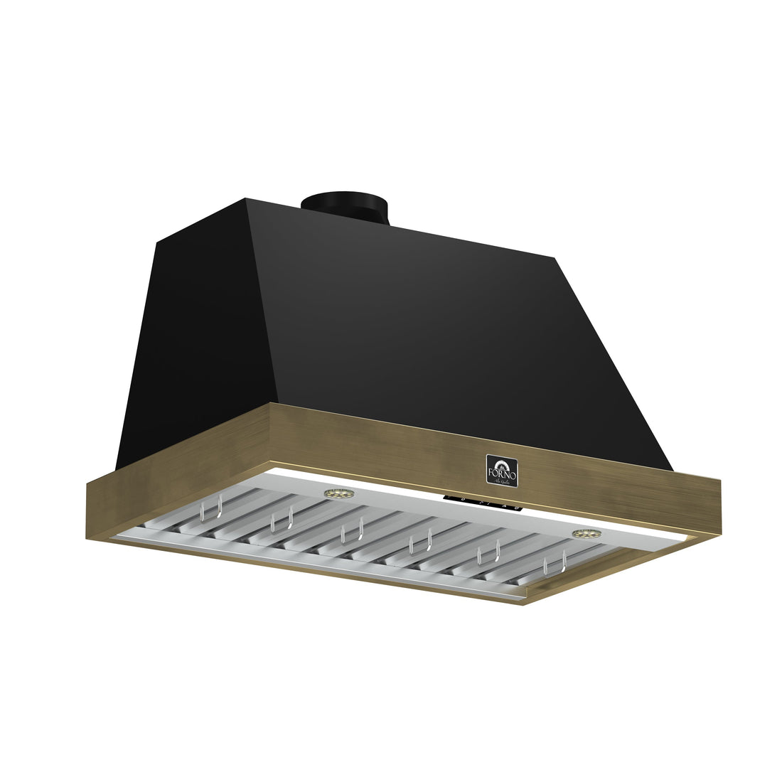 FORNO FRHWM5078-36BLK 36-inch Black Wall Mount range hood - view 1