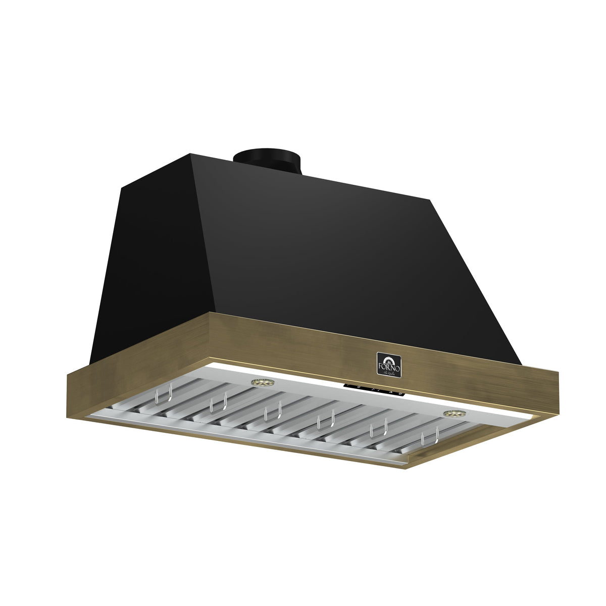 FORNO FRHWM5078-36BLK 36-inch Black Wall Mount range hood - view 2