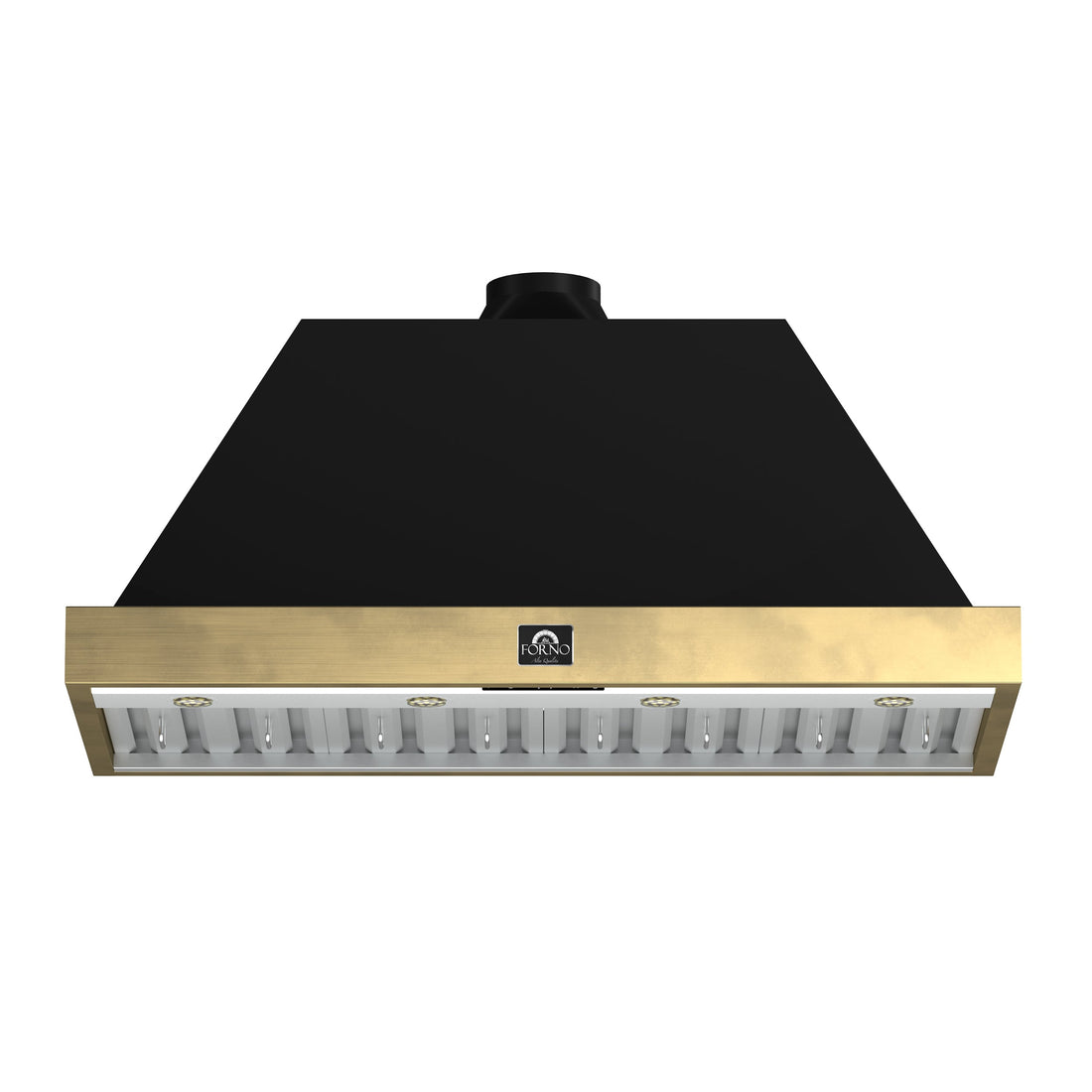 FORNO FRHWM5078-48BLK 48-inch Black Wall Mount range hood - view 1