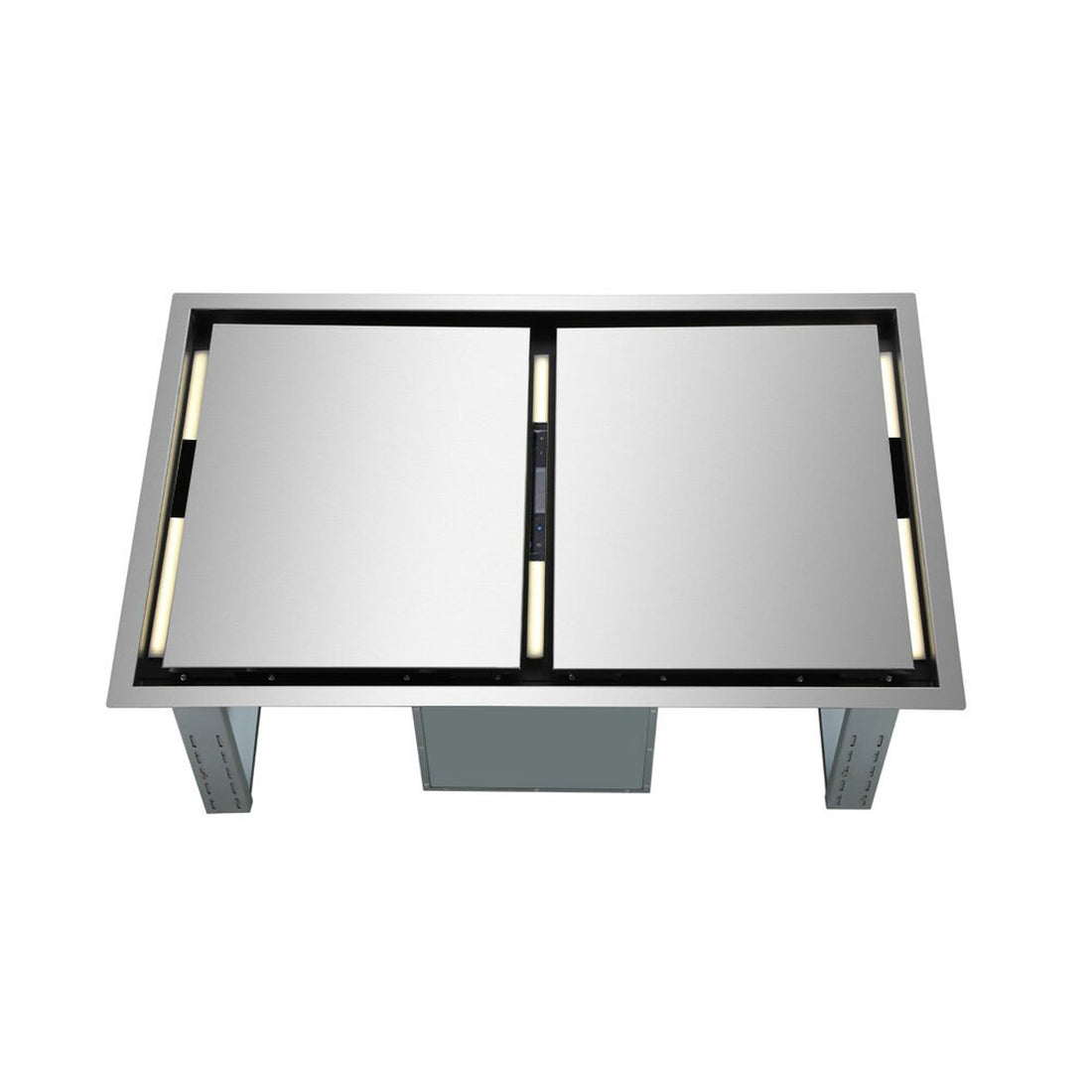 FORNO FRHRE5312-44 44-inch Stainless Steel Ceiling range hood - view 1