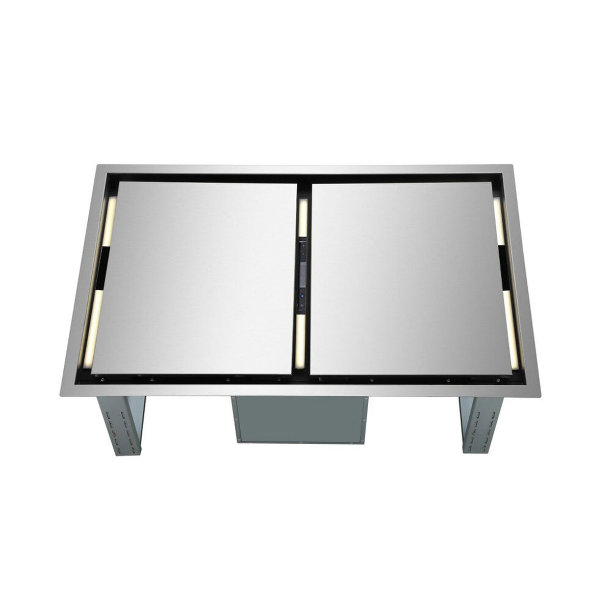 FORNO FRHRE5312-44 44-inch Stainless Steel Ceiling range hood - view 1