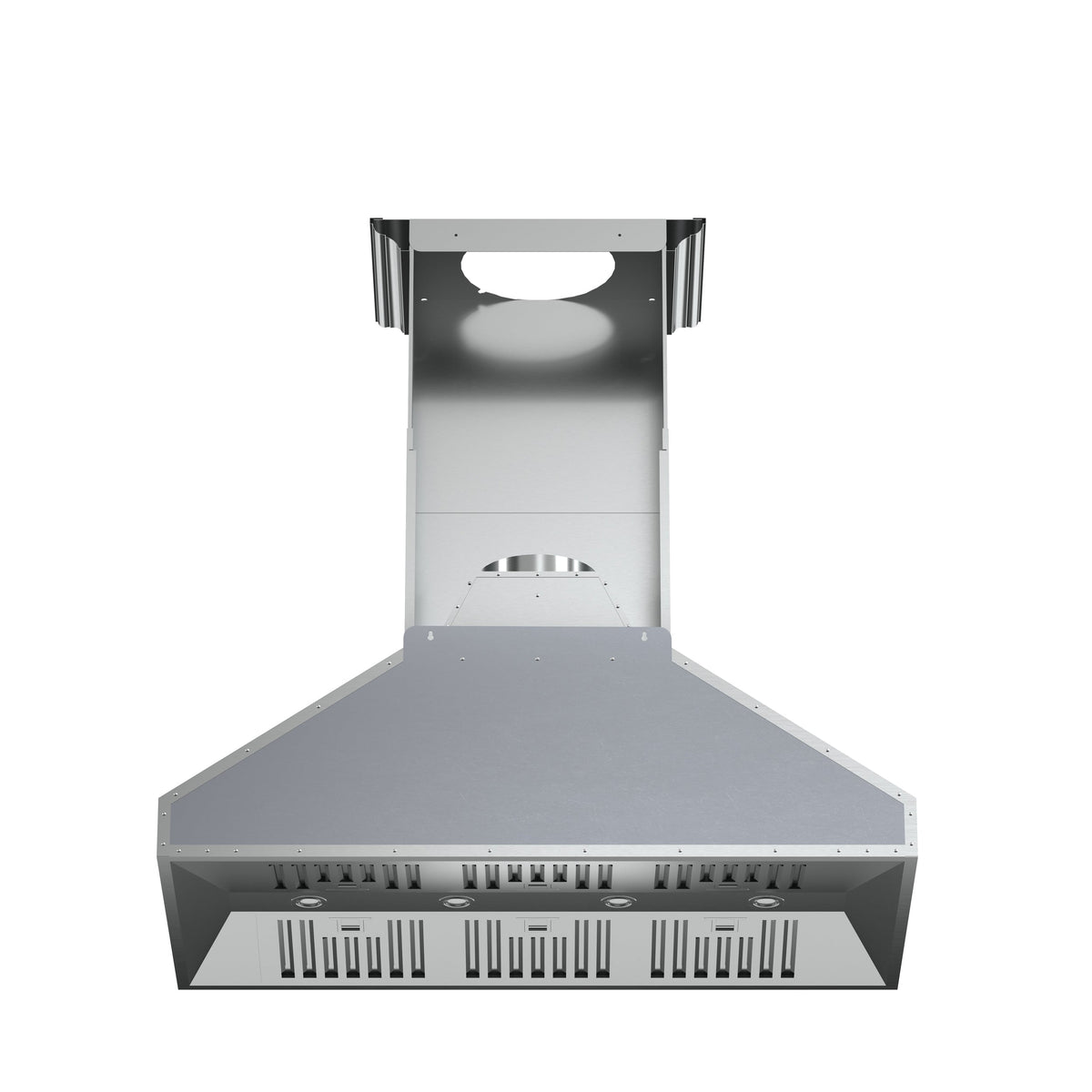 FORNO FRHWM5094-48 48-inch Stainless Steel Wall Mount range hood - view 4