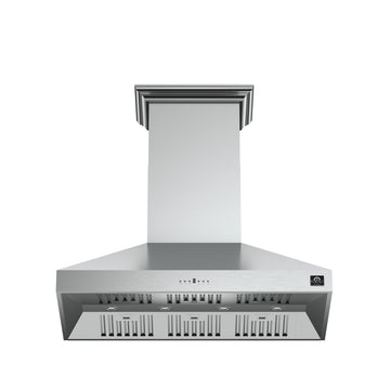 FORNO FRHWM5094-48 48-inch Stainless Steel Wall Mount range hood - view 1