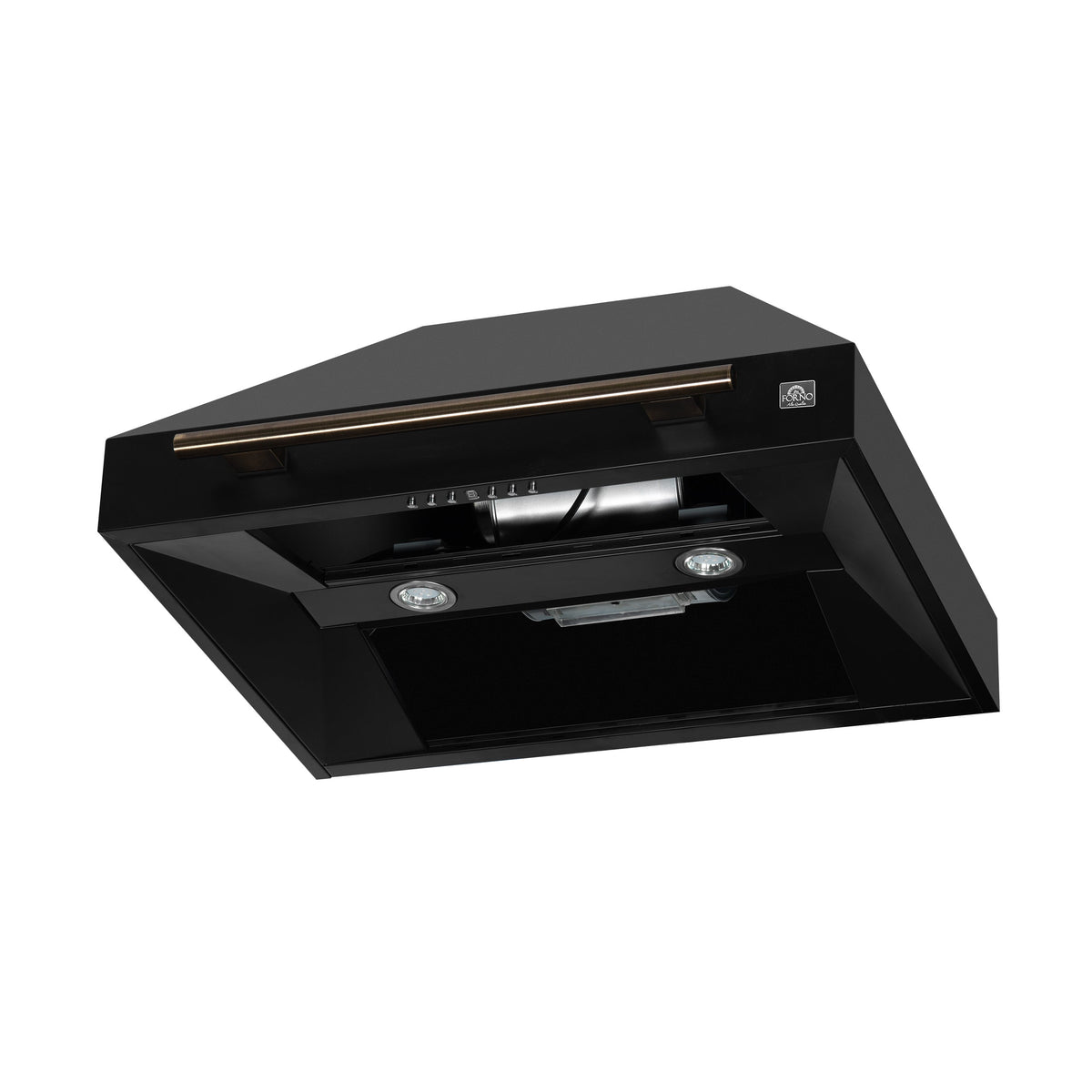 FORNO FRHWM5095-30BLK 30-inch Black Wall Mount range hood - view 7
