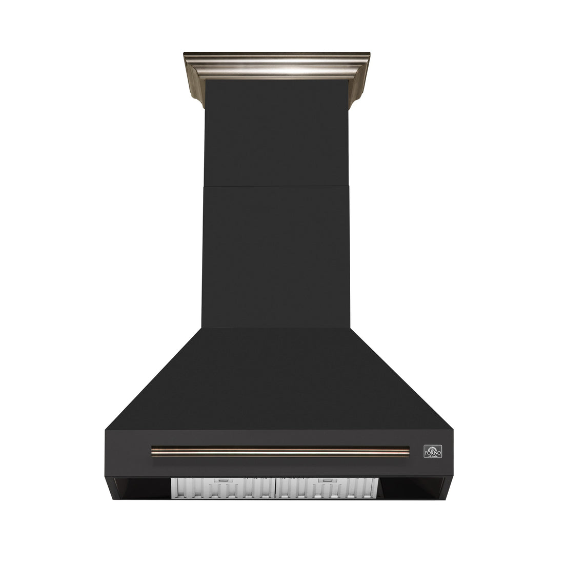 FORNO FRHWM5095-30BLK 30-inch Black Wall Mount range hood - view 1