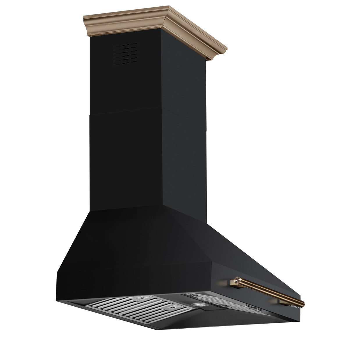 FORNO FRHWM5095-30BLK 30-inch Black Wall Mount range hood - view 3