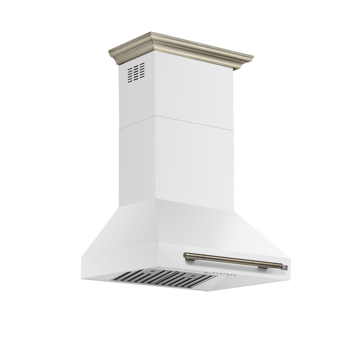 FORNO FRHWM5095-30WHT 30-inch White Wall Mount range hood - view 1