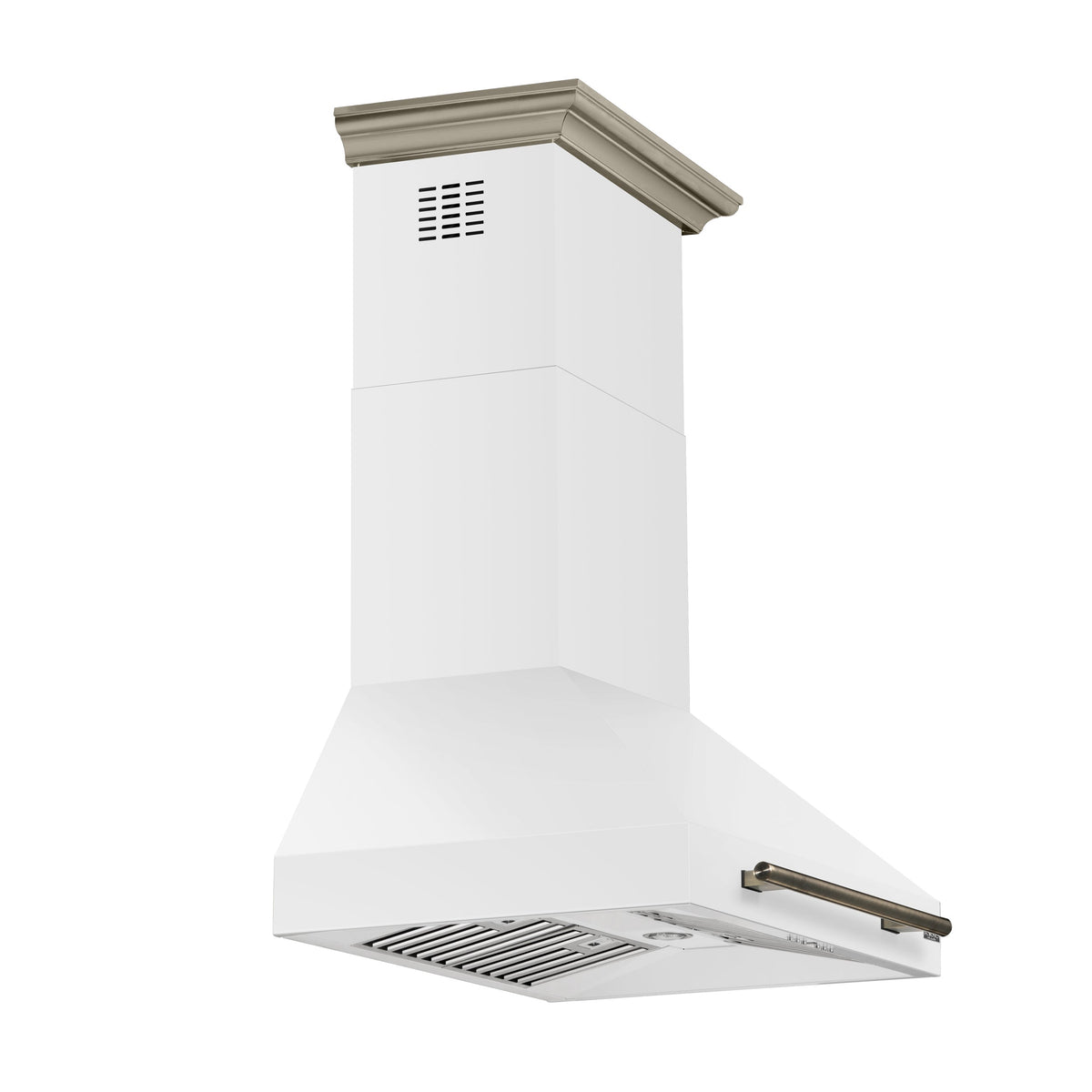FORNO FRHWM5095-30WHT 30-inch White Wall Mount range hood - view 3