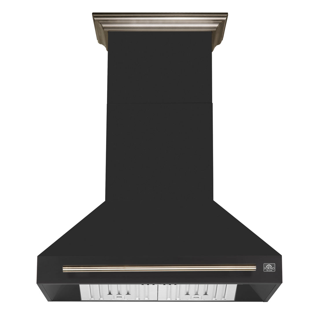 FORNO FRHWM5095-36BLK 36-inch Black Wall Mount range hood - view 1