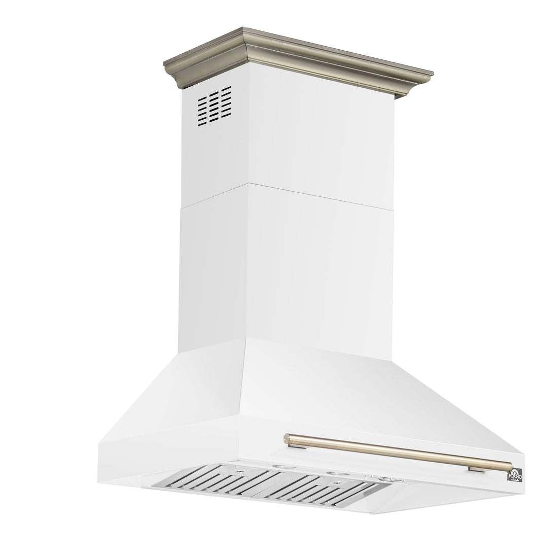 FORNO FRHWM5095-36WHT 36-inch White Wall Mount range hood - view 1