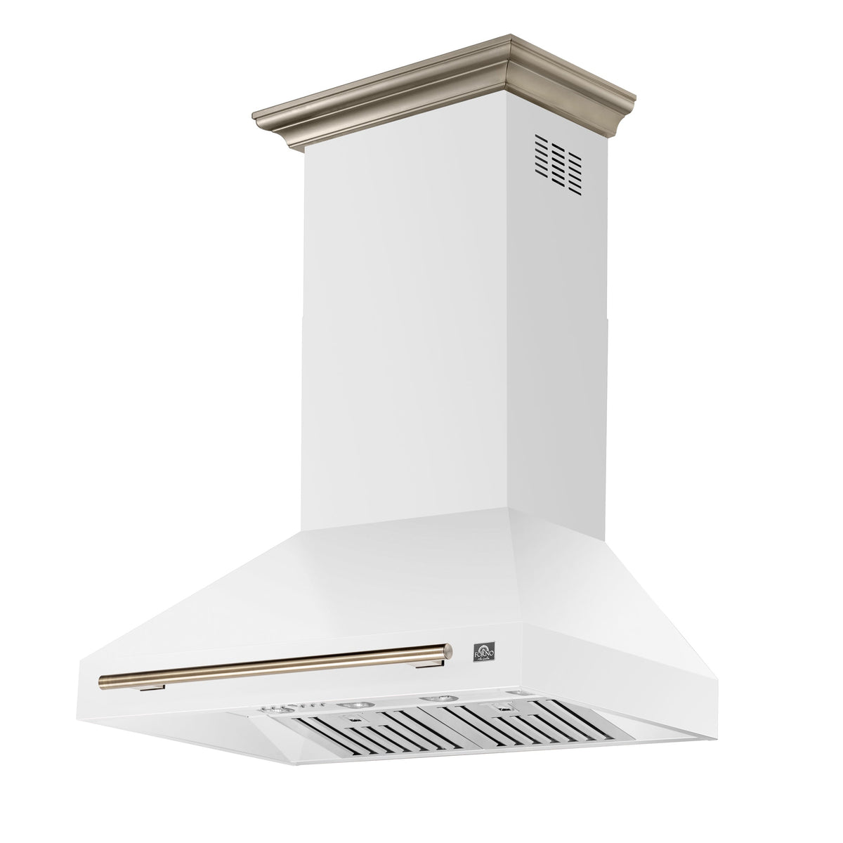 FORNO FRHWM5095-36WHT 36-inch White Wall Mount range hood - view 4