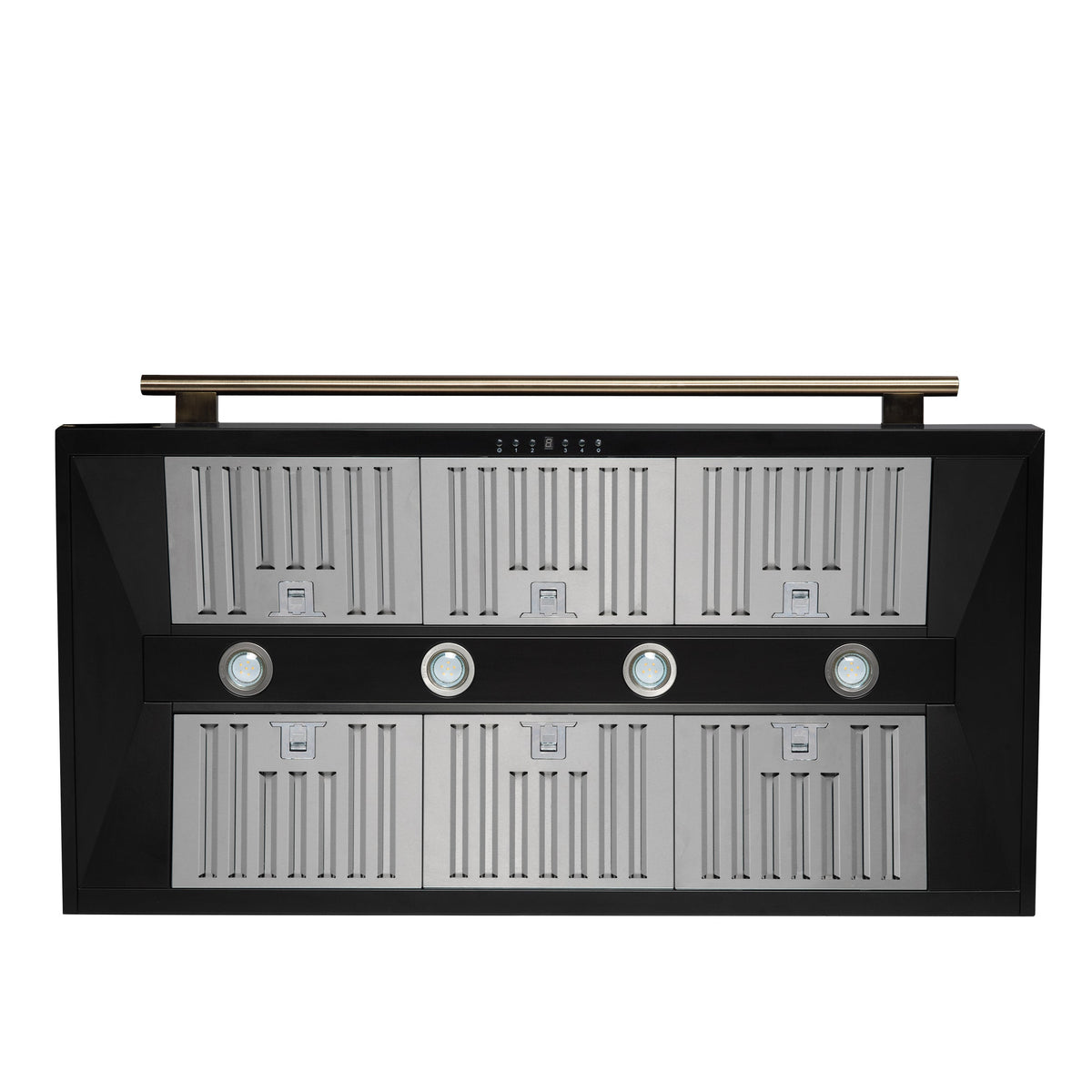 FORNO FRHWM5095-48BLK 48-inch Black Wall Mount range hood - view 5