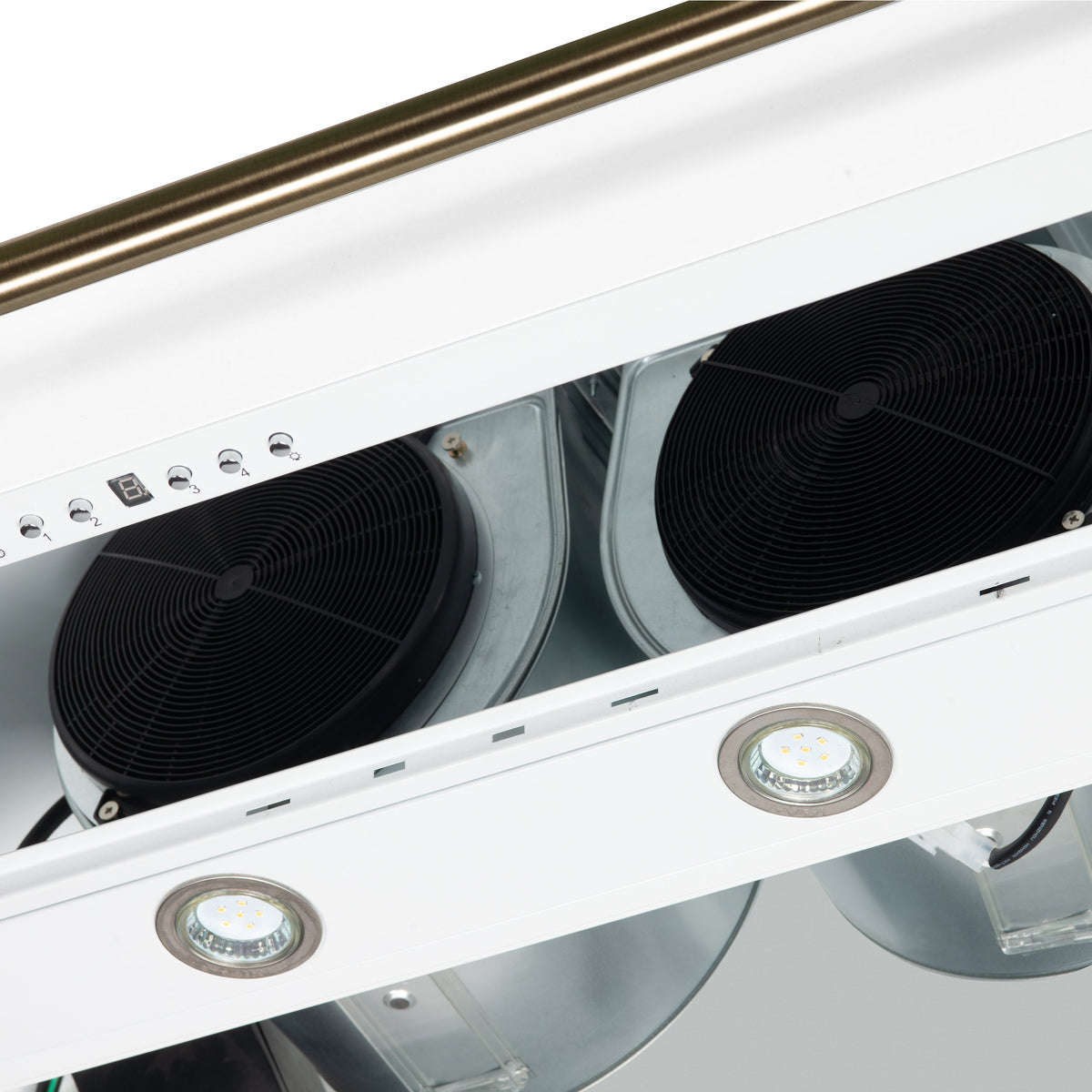 FORNO FRHWM5095-48WHT 48-inch White Wall Mount range hood - view 12