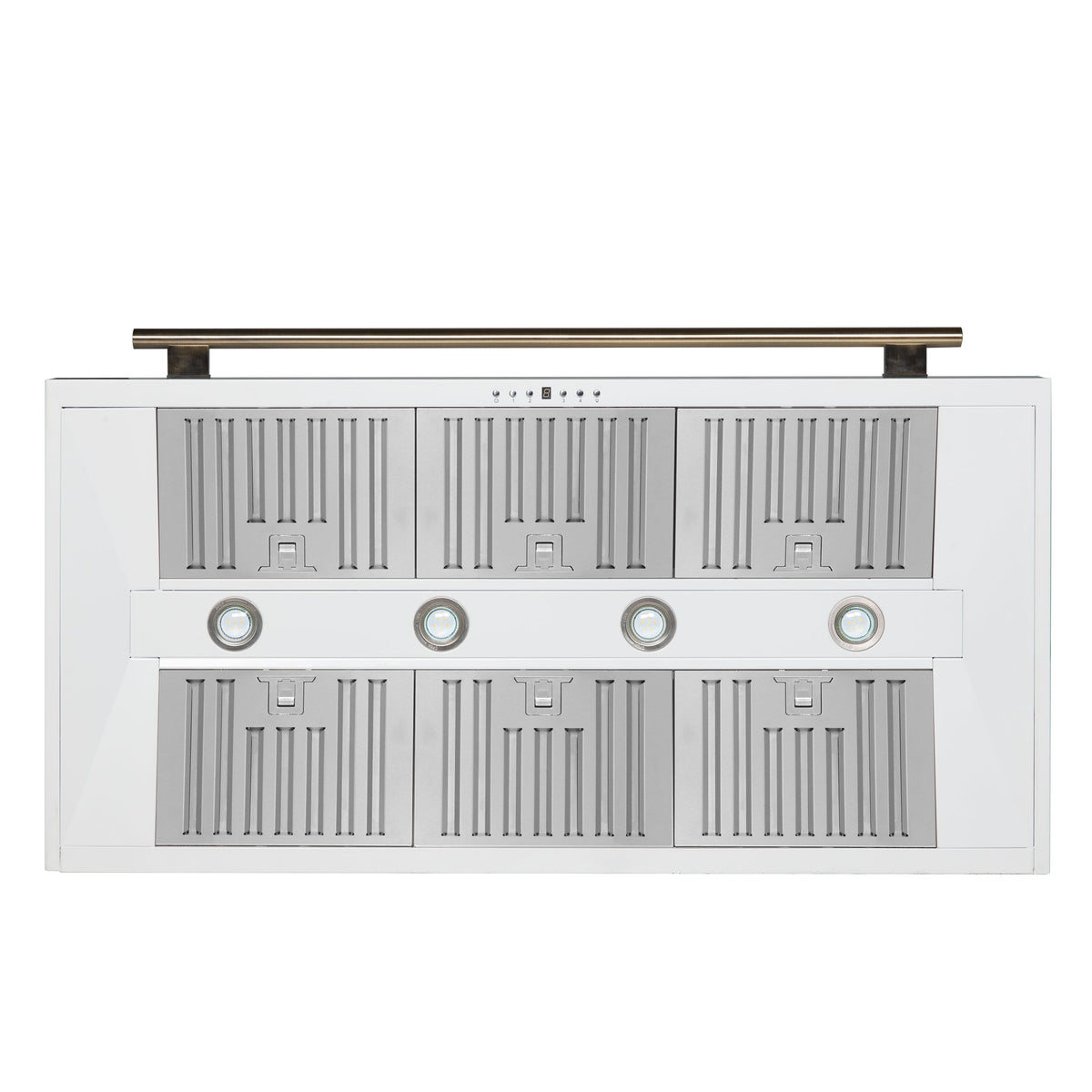 FORNO FRHWM5095-48WHT 48-inch White Wall Mount range hood - view 5