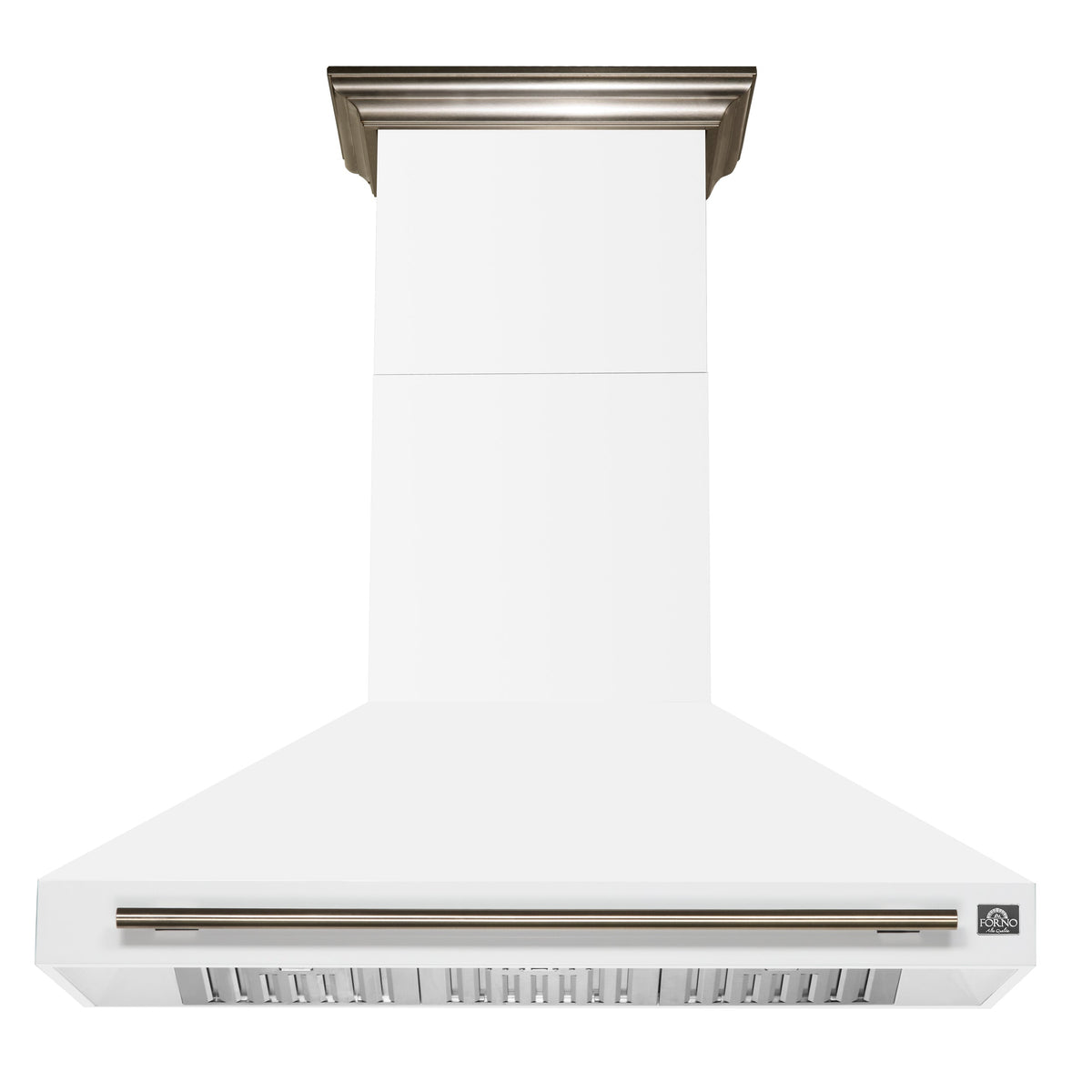 FORNO FRHWM5095-48WHT 48-inch White Wall Mount range hood - view 1