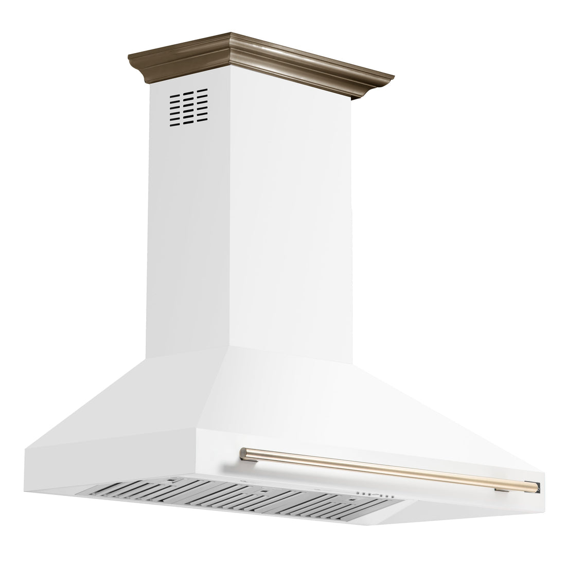 FORNO FRHWM5095-48WHT 48-inch White Wall Mount range hood - view 1