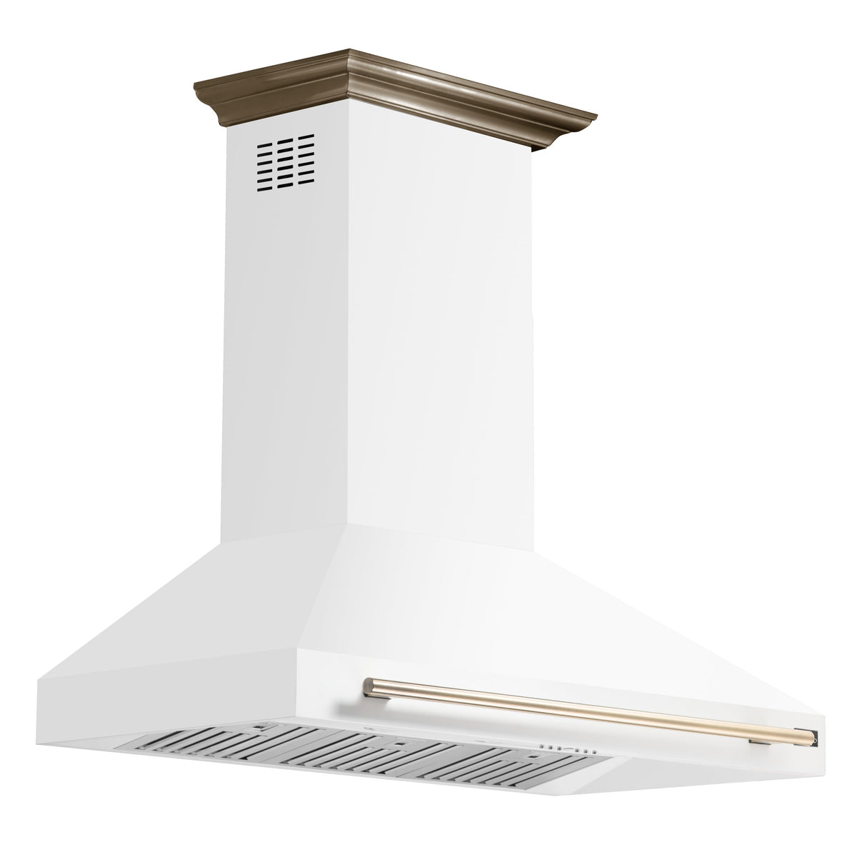 FORNO FRHWM5095-48WHT 48-inch White Wall Mount range hood - view 2