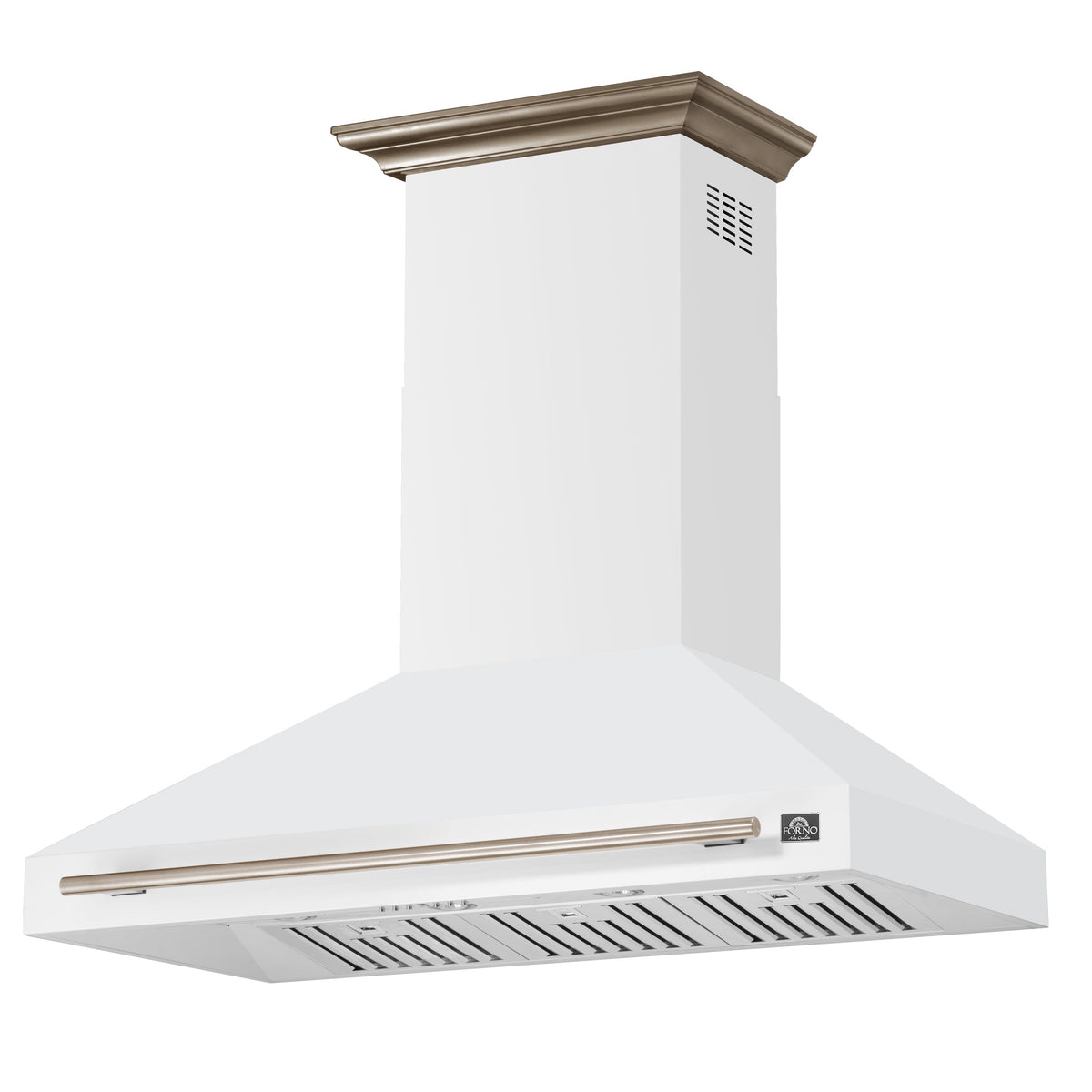 FORNO FRHWM5095-48WHT 48-inch White Wall Mount range hood - view 4