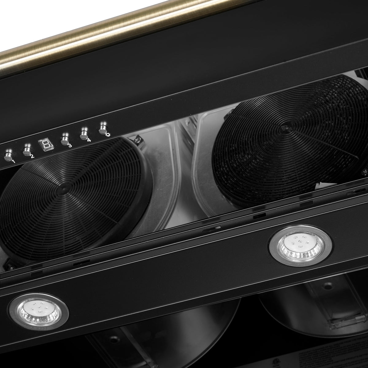 FORNO FRHWM5095-60BLK 60-inch Black Wall Mount range hood - view 13