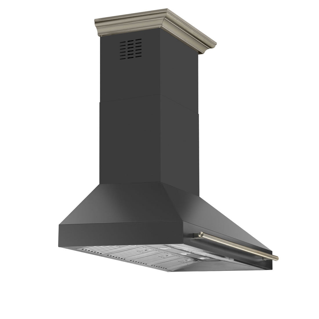 FORNO FRHWM5095-60BLK 60-inch Black Wall Mount range hood - view 1